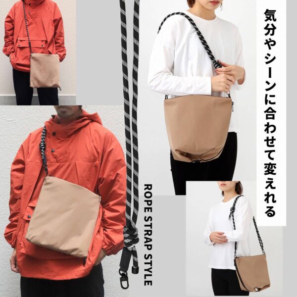 ナイロン サコッシュ ショルダーバッグ - 画像 (9)