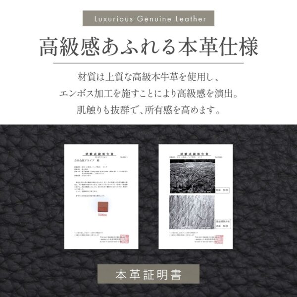 本革 三つ折りミニ財布 - 画像 (6)